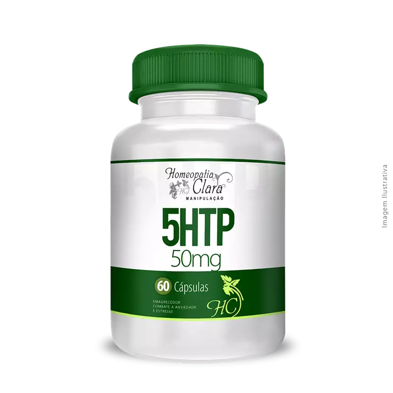 5 HTP 50mg 60 Cápsulas