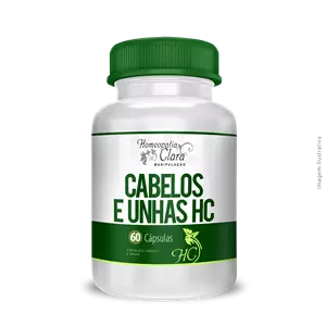 Cabelos e Unhas HC 60 Cápsulas