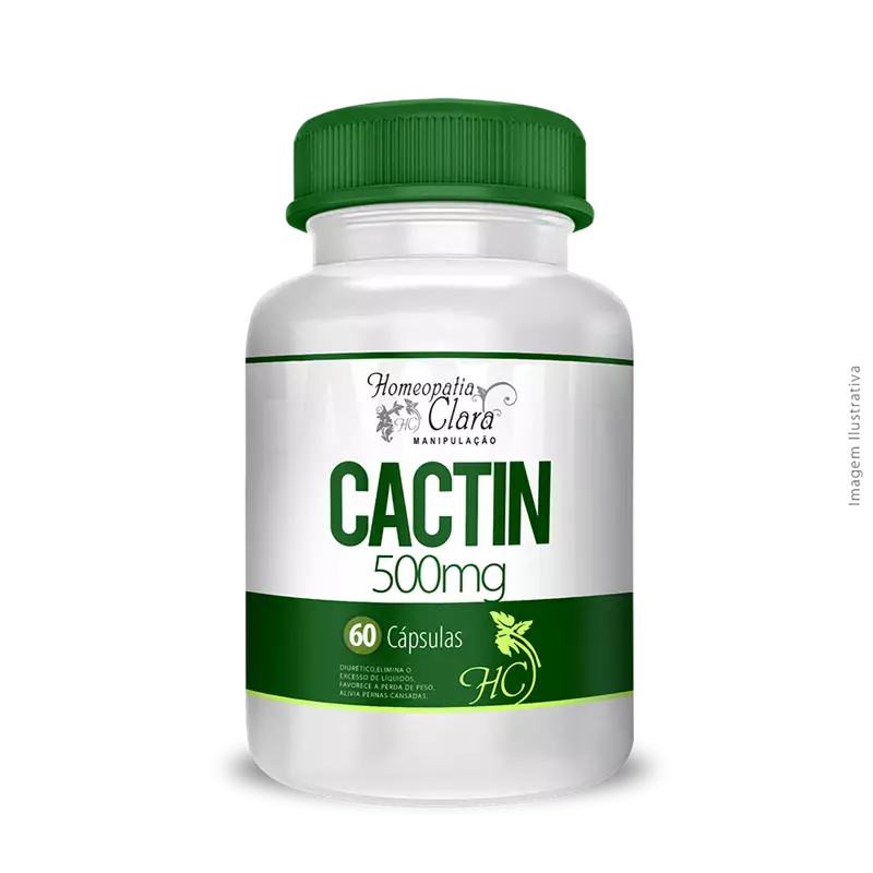 Cactin 500mg 60 Cápsulas