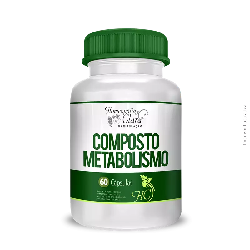 Composto Metabolismo 60 Cápsulas