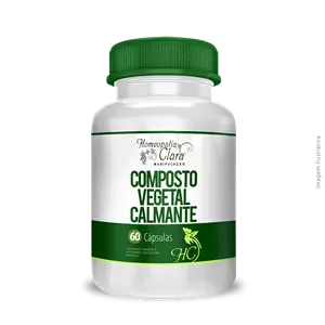 Composto Vegetal Calmante 60 Cápsulas