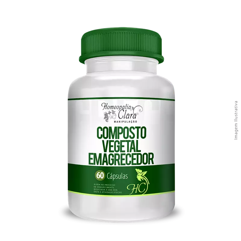 Composto Vegetal Emagrecedor 60 Cápsulas