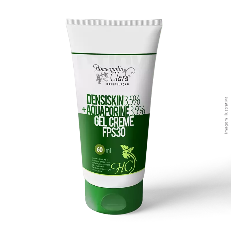 Densiskin 3,5% + Aquaporine 3,5% Gel Creme FPS 30 60g