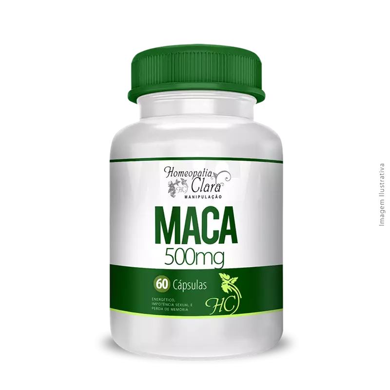 Maca 500mg 60 Cápsulas