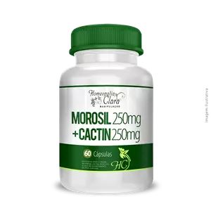 Morosil 250mg + Cactin 250mg 60 Cápsulas