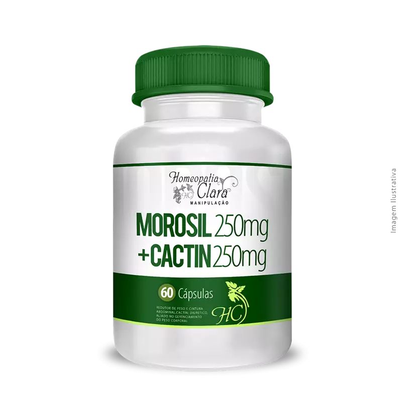 Morosil 250mg + Cactin 250mg 60 Cápsulas