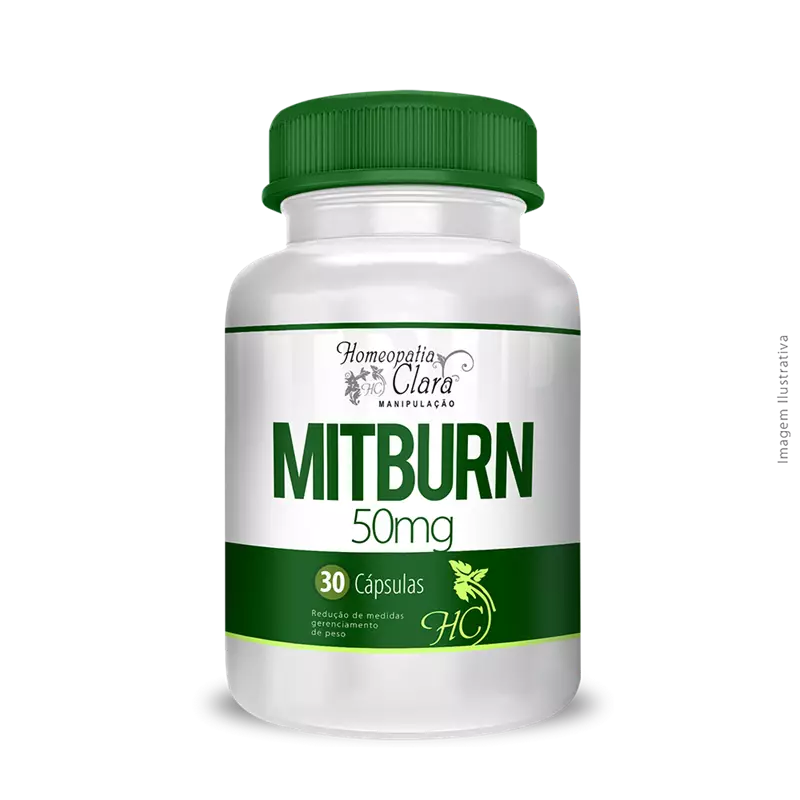 Mitburn 50mg 30 Cápsulas