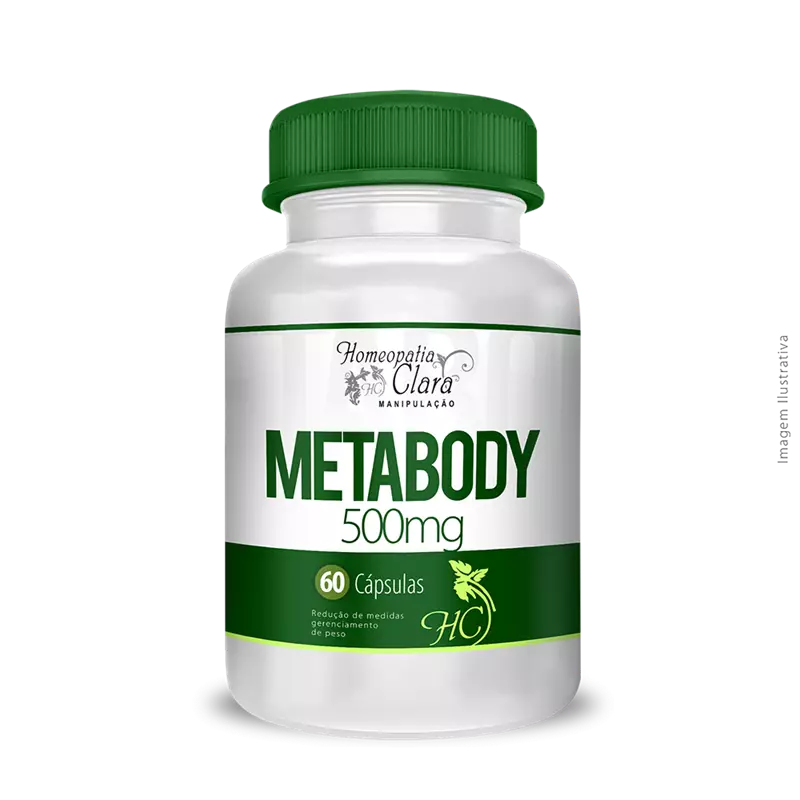 Metabody 500mg 60 Cápsulas