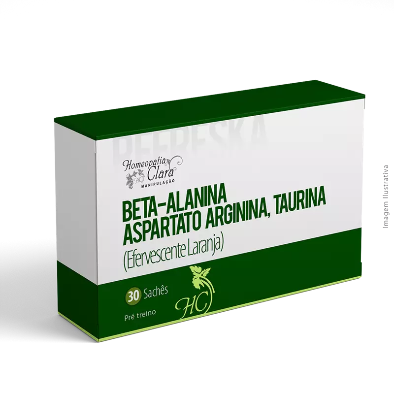 Beta-alanina / Aspartato Arginina/ Taurina 30 Sachês