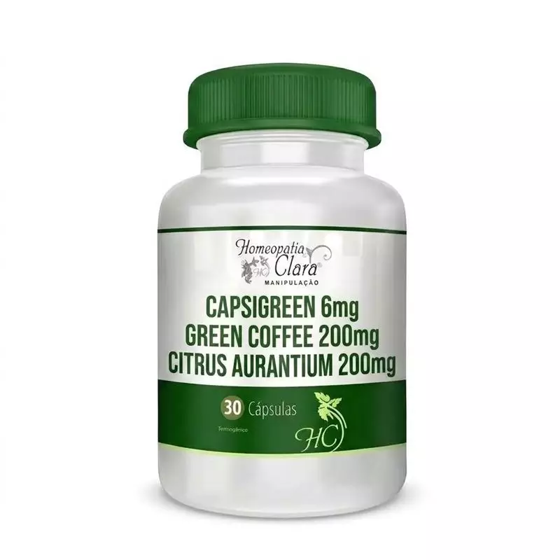 N-Acetil Tirosina / Capsicum / Green Coffee / Citrus aurantium 30 Cápsulas